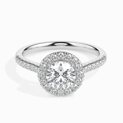 Lab-Grown Queen Solitaire Diamond Ring